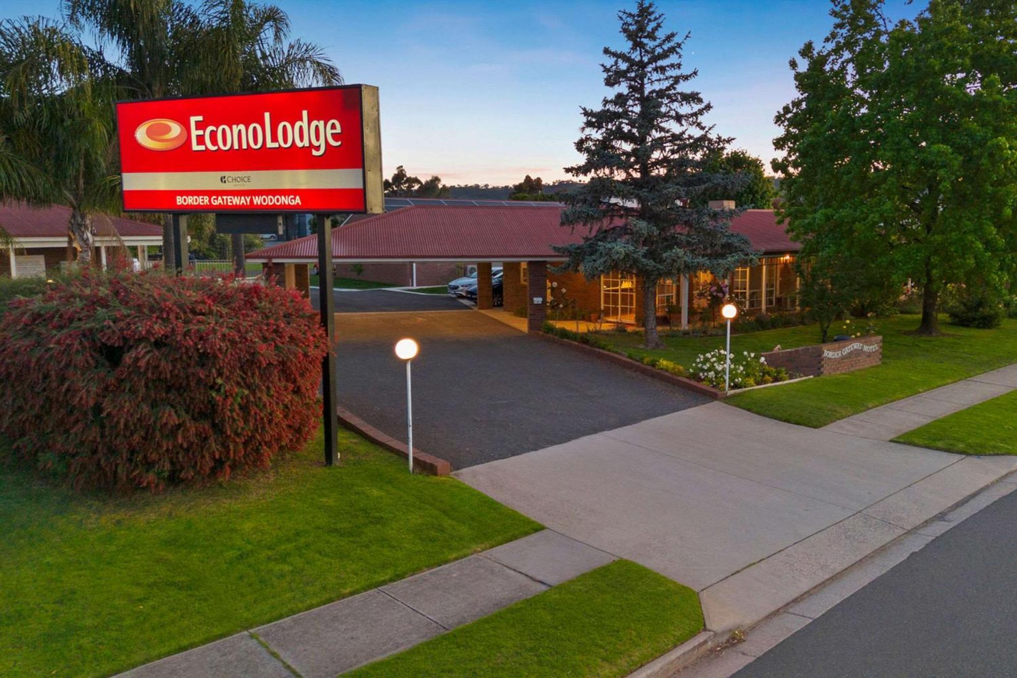 Econo Lodge Border Gateway Wodonga Eksteriør billede